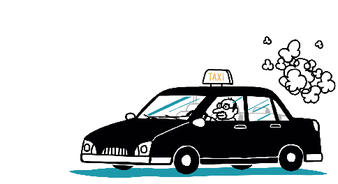 Romain et Domino Taxi